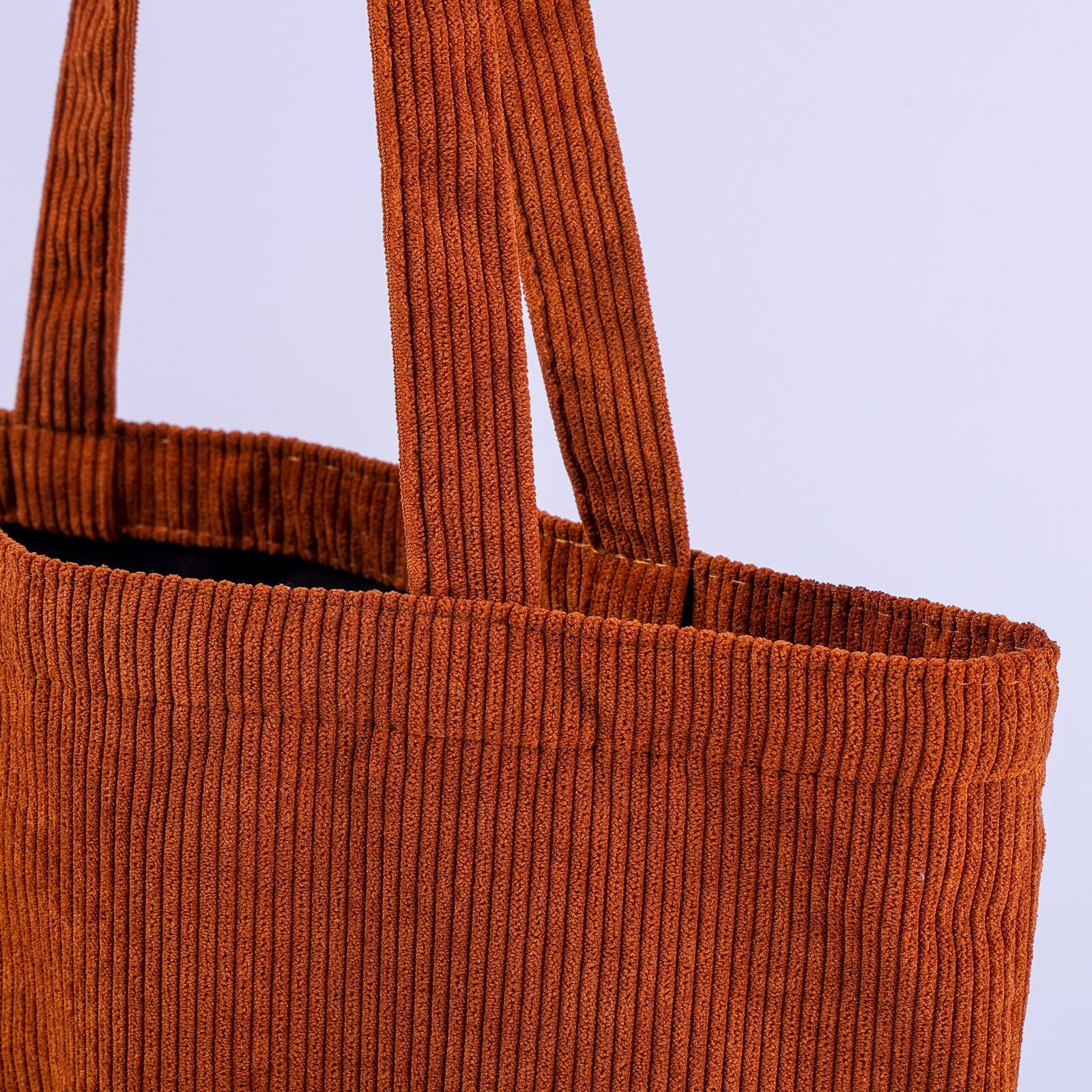 Corduroy Eco-friendly Tote Bag | Reusable Shopping Bag - 图片 4
