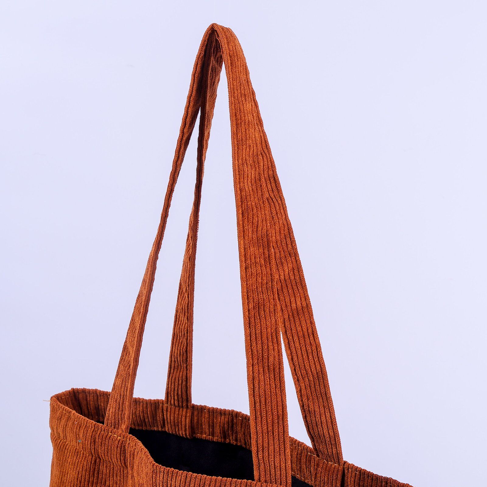 Corduroy Eco-friendly Tote Bag | Reusable Shopping Bag - 图片 5
