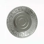 Aluminum Round Deep Plate φ202×25mm | Disposable Aluminum Food Container - 图片 2