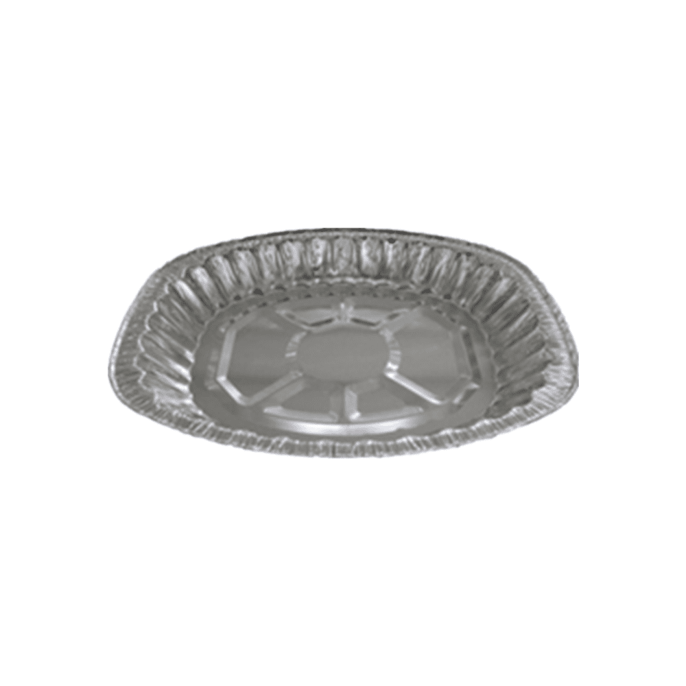 Bathtub-Shaped Aluminum Food Container 7200ml | Large Disposable Aluminum Tray - 图片 2