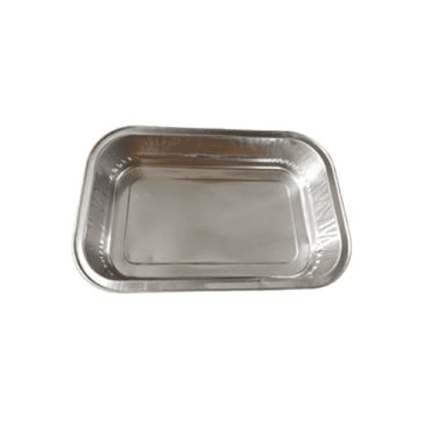 Rounded Square Aluminum Food Tray | Disposable Aluminum Container - 图片 2