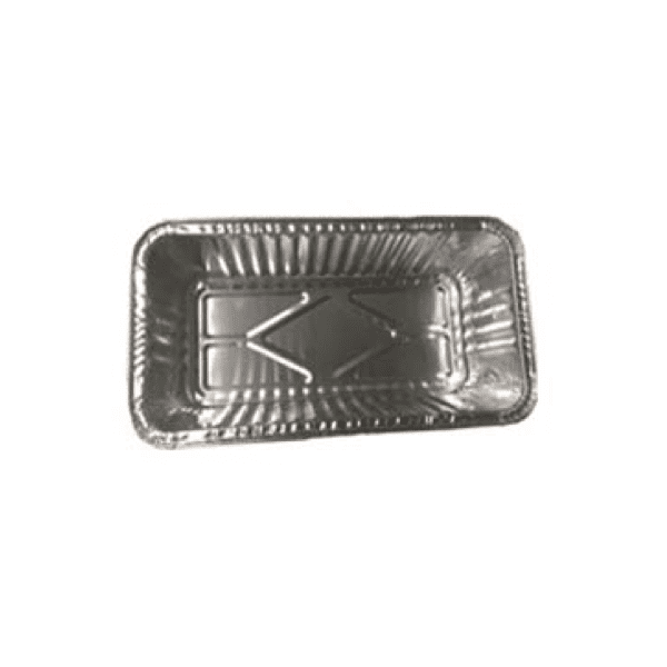Long Rounded Squared Aluminum Tray | Disposable Food Container - 图片 2