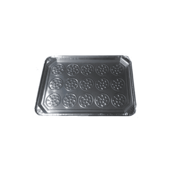 40g Foil Cookie Sheets Wholesale | Disposable Aluminum Baking Trays - 图片 2