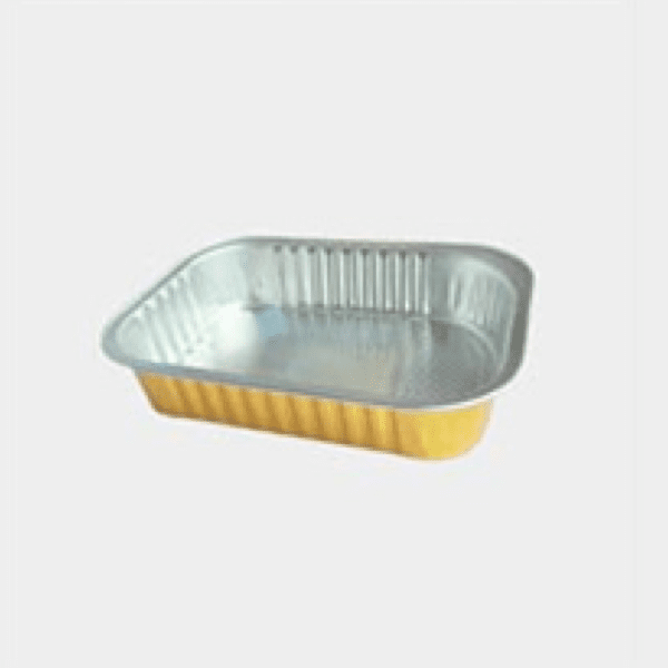 Deep Rounded Rectangle Aluminum Bowl | Disposable Aluminum Food Container - 图片 2