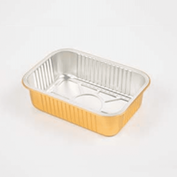 Deep Rounded Rectangle Aluminum Bowl | Aluminum Food Container - 图片 2