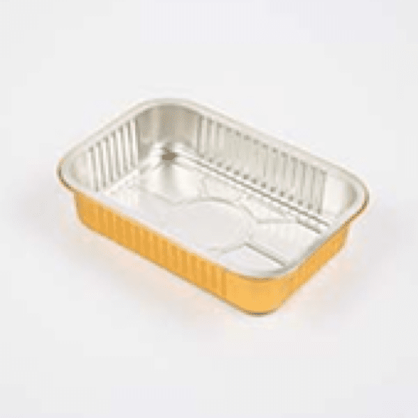 Deep Rounded Rectangle Aluminum Bowl | Aluminum Food Container - 图片 3