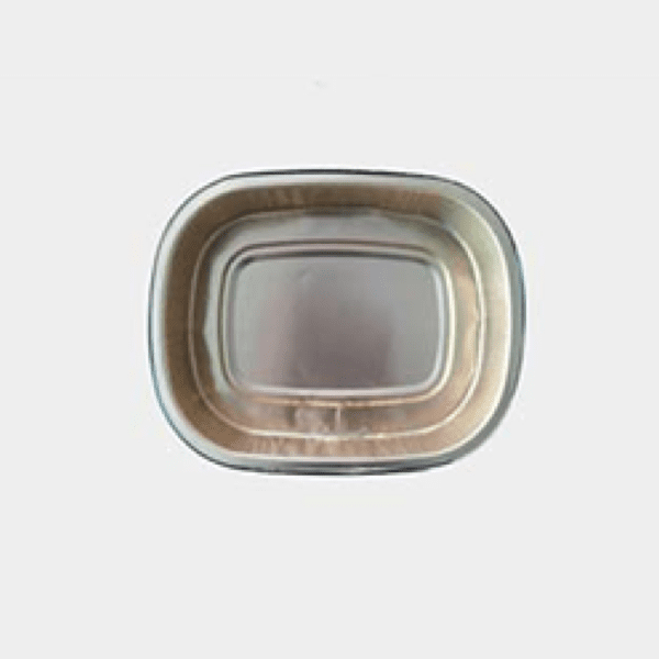 650ml Disposable Aluminum Bath-Shaped Plate | Aluminum Foil Food Container - 图片 2